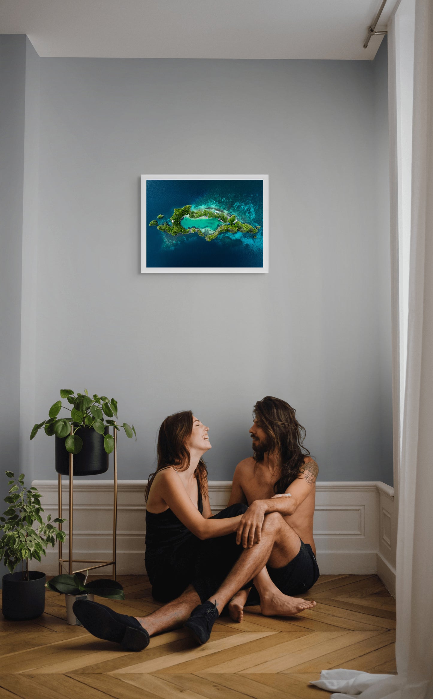Floating paradise