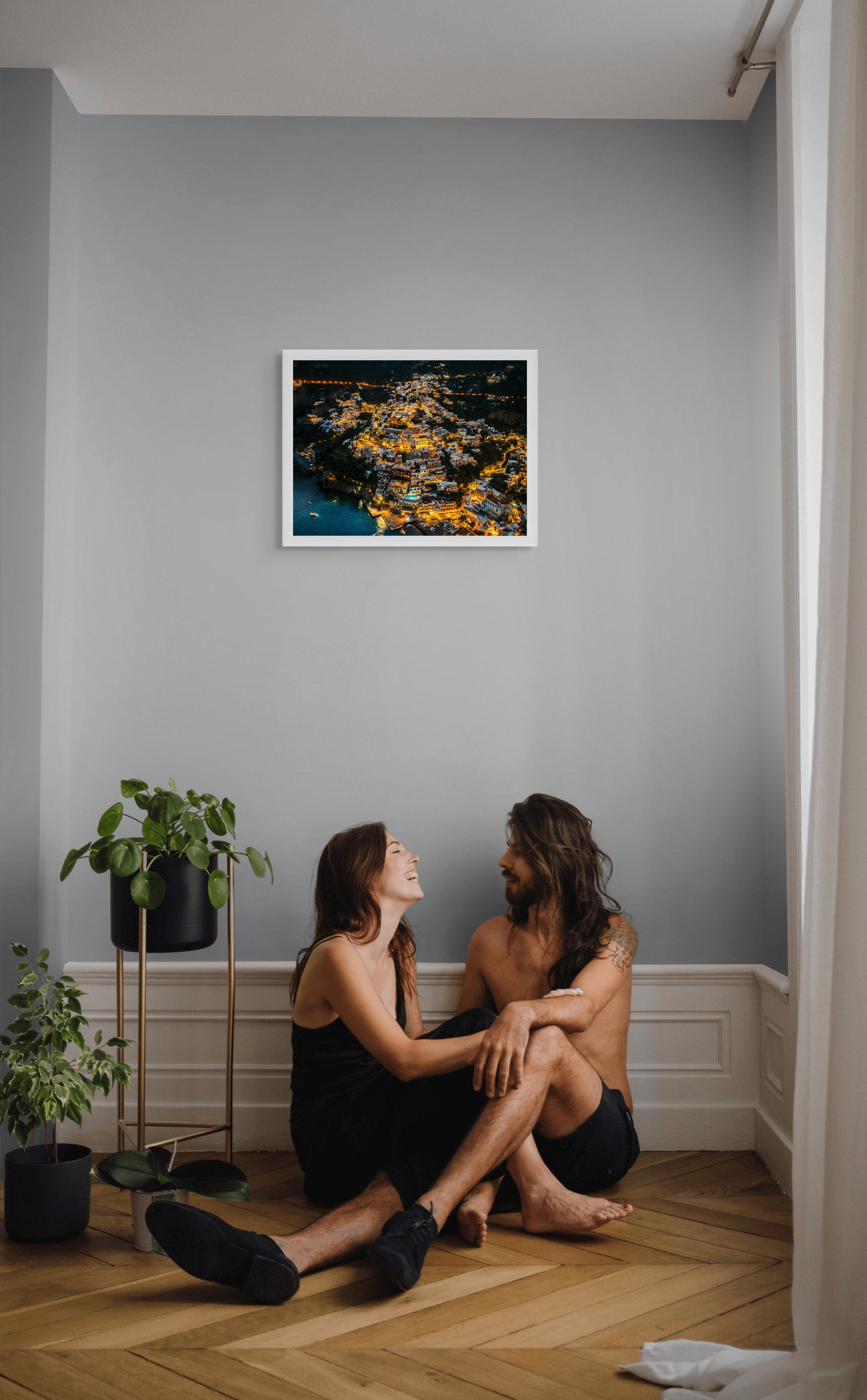 Positano after dark