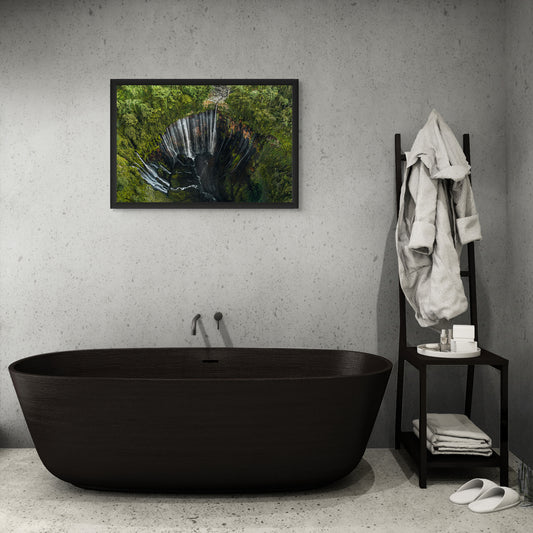 Into the volcanic earth