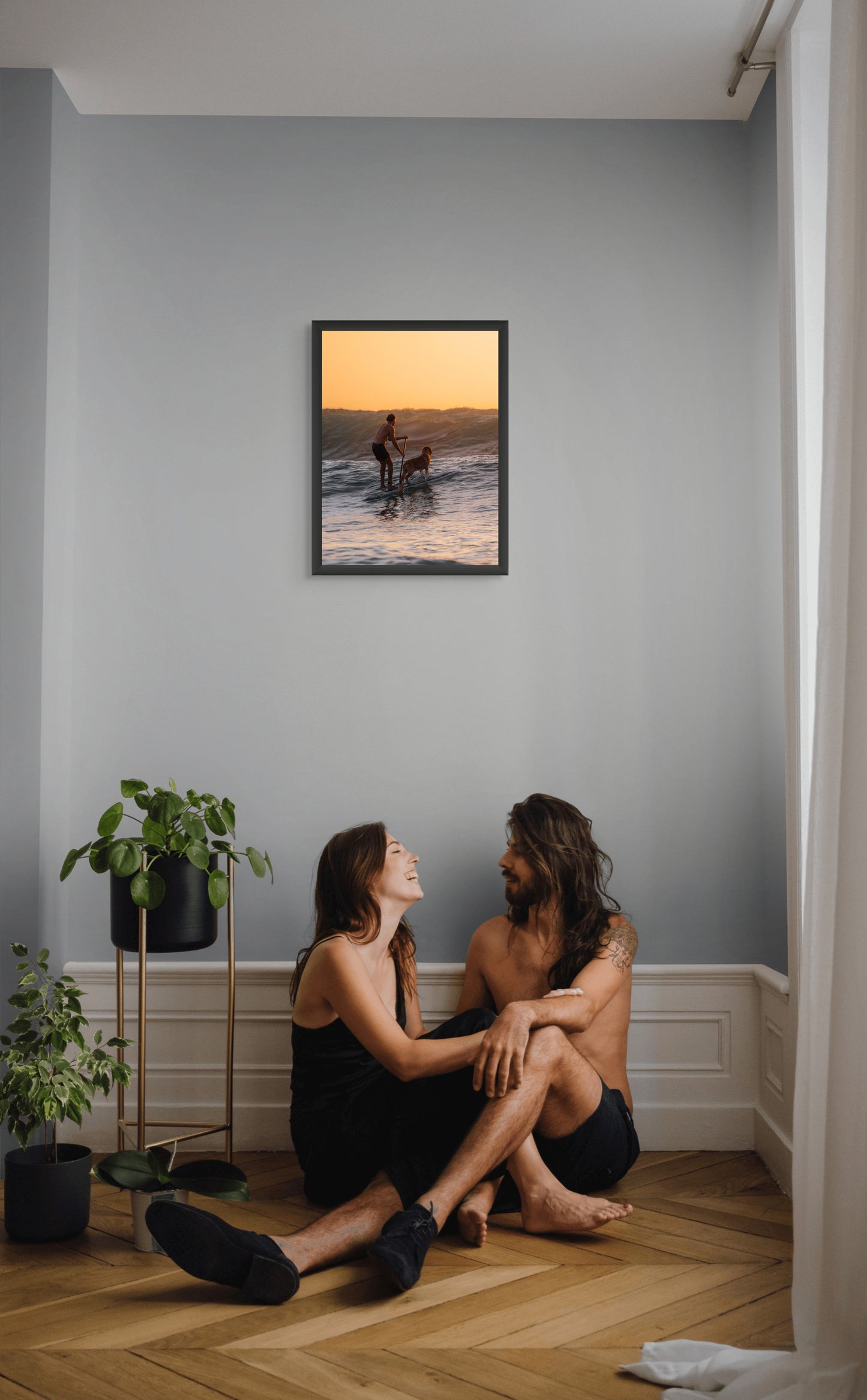 One board, two hearts