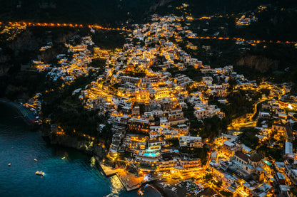 Positano after dark