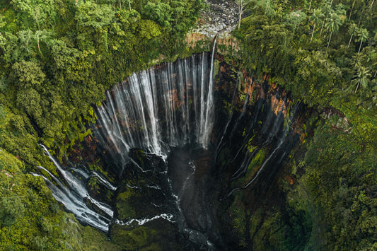 Into the volcanic earth